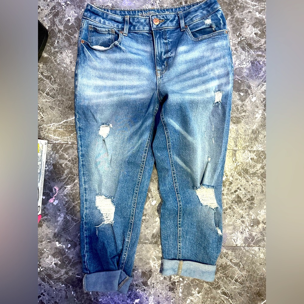Maurice’s Cropped Mom Jeans